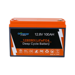 Nuevo Smart Thin Deep Circle 12Volt 240Ah 12V 100 18Ah 50Ah 62 Am 88Ah 90 Amp Batería de litio 12V 40 Ah IP65 Lifepo4 Batería solar - Product Image 5