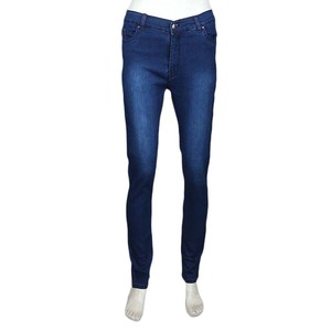 Pantalon en jean extensible coupe slim pour femme Chase Value - Bleu moyen Taille 28 - Product Image 3
