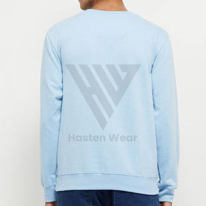 Sudadera de Alta Calidad con Bordado Personalizado, Corte Holgado, Manga Larga, Tinte Uniforme, Último Modelo para Invierno - Product Image 3