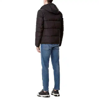 Blouson matelassé brillant pour homme 2026 – Veste d'hiver personnalisée en duvet, style décontracté, imprimé, tricoté – Vente en gros, accepte les commandes OEM