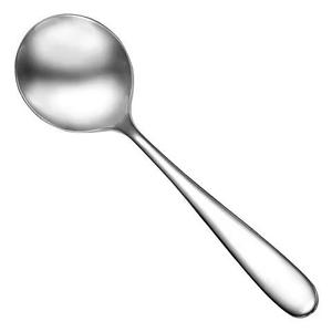 Cubiertos hechos a mano de oro Cubiertos Set Boda Acero Plata Espejo Cuchara Mesa Vajilla Cuchara al por mayor - Product Image 6