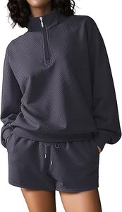 Sweat-shirt à manches longues pour femmes en coton premium surdimensionné design chaud parfait pour les tenues de mode - Product Image 2