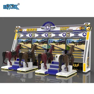 Coin Operated Games Horse Racing Equipment Electronic 4 Players Horse Racing Games