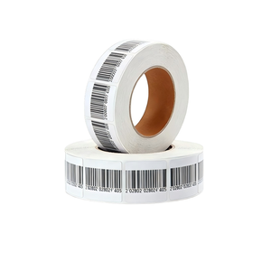 Etiqueta de Seguridad RF EAS U9/R6 Anti-Robo Estándar ISO de 8.2MHz, Etiqueta Adhesiva con Código de Barras para Supermercados y Bibliotecas - Product Image 4