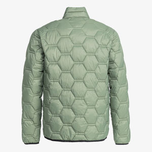 Chaquetas acolchadas de invierno ultraligeras de moda para hombre OEM, ropa de exterior personalizable con cremallera de bombardero con opción de talla grande - Product Image 6