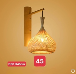 Handmade Eco-Friendly Rattan Pendant Lamp Bohemian Style Irregular Shape Hanging Light Fixture Natural Woven Shade Living Decor - Product Image 4