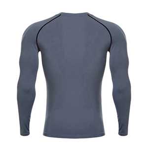 2026 Men Quick Dry Mock Neck Compression <b>Shirt</b> Sport Wear Water Surf <b>Swimming</b> <b>Shirts</b> Long Sleeve Rash Guard For <b>Swimming</b> - Product Image 6