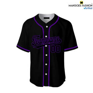 Maillot de baseball personnalisé noir, vert et blanc avec logo Mexi-co, unisexe, manches courtes, imprimé, respirant, séchage rapide, vêtements de sport, broderie - Product Image 4