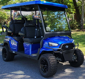 Street Legal 7.5KW 6 Passagers Voiturette de Golf Électrique CE Approuvé Véhicule Tout-Terrain Batterie Longue Portée et Pneus Tout Terrain Durables - Product Image 6