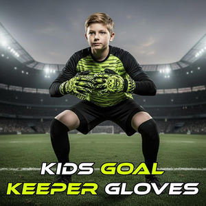 Gants de gardien de but de football en gros pour l'extérieur, adhérence supérieure en latex, doigts complets, sangle de poignet réglable pour un soutien supplémentaire - Product Image 6