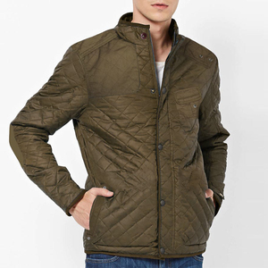 Manteau matelassé pour hommes, imperméable, chaud, mince et décontracté, veste de travail rembourrée en coton - Product Image 1