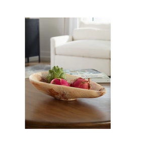 Frutero de masa de madera seguro para alimentos hecho en La India Frutero de madera para decoración de Casa de Campo cuenco de madera sin terminar de alta calidad - Product Image 6