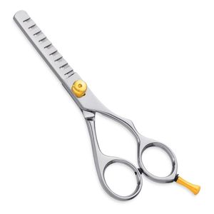 Ciseaux à effiler professionnels pour salon de coiffure, en acier inoxydable, tension réglable par vis, fournitures de salon de coiffure - Product Image 3