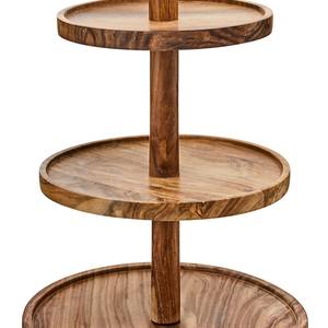 Best Selling 3 Tier Acacia <b>Wood</b> Cake Stand With Rounded <b>Finial</b> Rustic Tiered Dessert Serving Tray For Cupcake Pastry & Fruit - Product Image 6