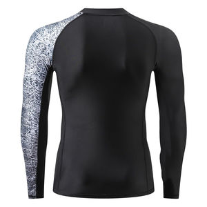 Rash Guard personnalisé de haute qualité pour la formation à manches courtes Compression conception solide enfants hommes combats - Product Image 3