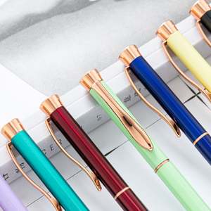 Stylo à bille coloré personnalisé avec logo promotionnel pour le bureau et l'école - Product Image 2