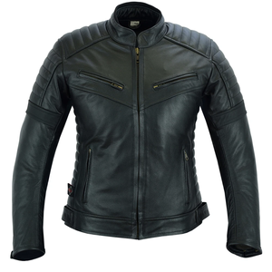 Fashion Women Leather Motorcycle Jacket Slim Fit Asymmetric Zip Classic Biker Moto Outerwear Real Leather <b>Coat</b> - Product Image 6