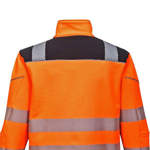 Imperméable Construction industrielle ANSI classe 2 haute visibilité veste de travail d'hiver LED Flash réfléchissant sécurité Logo personnalisé pour les hommes - Product Image 5