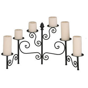 Bougeoir en cristal, décoration de la maison, autre support de bougie brillant, pour l'intérieur et l'extérieur - Product Image 3