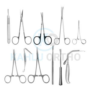 Juego de instrumentos quirúrgicos de cirugía plástica de aumento de acero inoxidable con tarifa al por mayor de KAHLU ORTHOPEDIC - Product Image 1