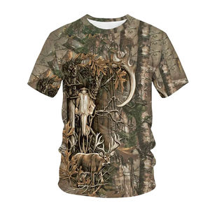 Camiseta de Camuflaje Realtree para Hombre, 100% Algodón Hilado en Anillo, Cuello Redondo, Manga Corta, Camiseta Transpirable para Caza y Actividades al Aire Libre - Product Image 1