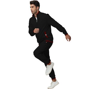 Chándales de Alta Calidad con Diseño, Color y Talla Personalizados, Chándal Deportivo para Hombre con Cremallera y Bolsillos, Chándales de Dos Colores - Product Image 3