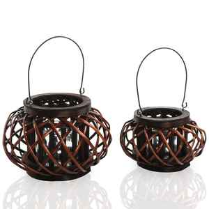 Hot Indian Style Iron Perforated Combination Home <b>Decorative</b> Geometric <b>Lantern</b> Antique Design and Colour Home <b>Decorative</b> <b>Lantern</b> - Product Image 2