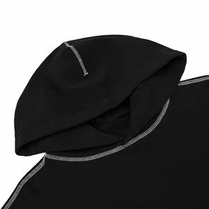 Jersey sudaderas con capucha de gran tamaño de alta calidad para hombre logotipo personalizado con bolsillos de canguro colección de invierno de tarifa barata 2026 - Product Image 3