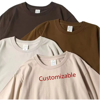 T-shirt décontracté vintage pour homme, coupe classique personnalisée, 210g, 100% coton, écologique, respirant, imprimé en sérigraphie, style hip-hop