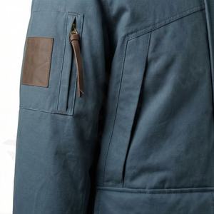 Vestes d'hiver chaudes et isolées thermiquement pour hommes, style décontracté, coupe slim, avec poche zippée, de haute qualité, à capuche, coupe-vent, vêtements de neige - Product Image 5