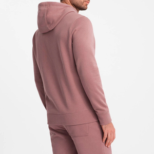 Chándal de invierno de diseño personalizado para hombre, traje de Jogger de patrón sólido, ropa de entrenamiento deportivo transpirable ecológica, deportes impresos - Product Image 2