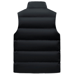 Custom <b>Men's</b> <b>Light</b> Weight Quilted Gilet Puffer Vest Warm Breathable Windbreak Winter Down Padded Vest Sleeveless <b>Jacket</b> for <b>Men</b> - Product Image 3