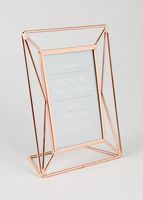 Cadre photo plaqué or rose en laiton conçu par le fabricant, taille personnalisée, meilleure qualité pour la décoration de la maison et de l'hôtel