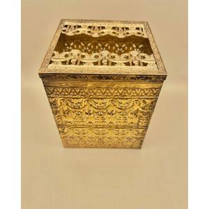 Porte-serviettes décoratif en laiton haut de gamme au design unique et fini antique pour les tables de tous les jours - Product Image 6