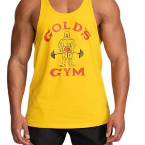 Gold <b>Men</b> Bodybuilding Stringer <b>Tank</b> <b>Top</b> | Organic Cotton Gym Vest | Sleeveless Workout Shirt | Muscle Fit Training <b>Tank</b> <b>Top</b> - Product Image 6