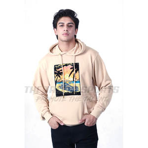 Sudadera con Capucha Estampada para Hombre, Invierno, con Forro Polar, Diseño Transpirable, Acabado Suave, Corte Regular, Mangas Largas - Product Image 1