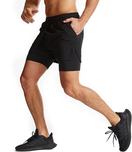 Men's Solid Black Running <b>Shorts</b> Men Running <b>Shorts</b> Women Running <b>Shorts</b> Woman Running <b>Shorts</b> <b>With</b> <b>Phone</b> <b>Pocket</b> Running <b>Shorts</b> - Product Image 6