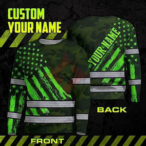 Camiseta Reflectante para Deportes, para Hombre y Mujer, Yoga, Rave, Baile, ANSI Clase 1, Impermeable, con Logotipo Personalizado, Camiseta de Trabajo al por Mayor - Product Image 5