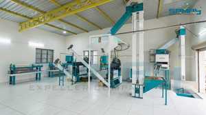 Presse à huile commerciale industrielle 7-8 TPD pour arachides, 51 CV, triphasée, modèle 27x5, robuste, vis automatique à 6 boulons - Product Image 3