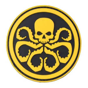 Écussons personnalisés en tissu sergé, PVC, silicone, feutre, caoutchouc souple, perles, chenille, fleurs, badges en PVC - Product Image 5