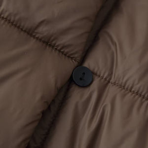 Nouvelle veste matelassée respirante et chaude à capuche, à la mode, avec ceinture à nouer, à manches longues et capuche amovible, collection Automne/Hiver 2026 - Product Image 6