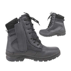 Mens Tactical Work <b>Boots</b> Side Zipper Jungle <b>Boots</b> Puncture Proof & Slip Resistant Safety <b>Boots</b> - Product Image 1