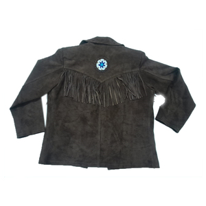 แจ็กเก็ตหนังวัวสำหรับผู้หญิงเสื้อแจ็กเก็ตหนังวัวสไตล์ใหม่ - Product Image 4