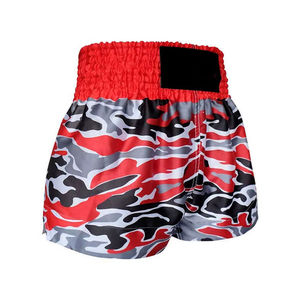 Pantalones Cortos de Muay Thai Premium, Precio de Fábrica, Diseño Personalizado, Ropa de Boxeo, Cómodos Pantalones Cortos de Muay Thai Personalizados - Product Image 3