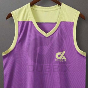 Best Price Factory Sale New Design Winter Sleeveless <b>Basketball</b> Uniform Set Breathable 100% Polyester Anti-Bacterial Plus <b>Size</b> - Product Image 3