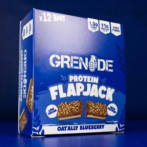 Gre-nade Protein Flapjack - Oat'ally Blueberry 45 g (Caja de 12) - Product Image 3
