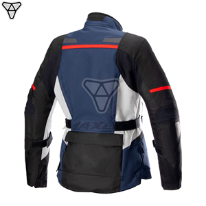 Veste de moto longue pour femme en textile, fournisseur OEM, coupe ergonomique, imperméable, homologuée CE - Product Image 5