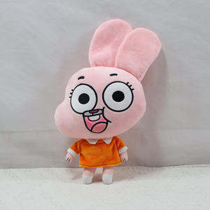 Peluche HECION <span class=keywords><strong>di</strong></span> Gumball, Personaggio <span class=keywords><strong>di</strong></span> Gumball, Bambola Morbida Ricamata, Oggetto da Collezione Anime - Product Image 3