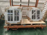 Ventanas Corredizas de PVC UPVC de Estilo Moderno a Precio Económico, con Vidrio Templado de Seguridad, Diseño de Rejilla y Mosquitera