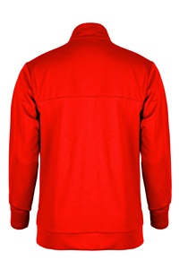 Chaqueta Deportiva para Hombre, Dos Capas de Forro Polar, 20% Lycra, 75% Algodón, 5% Poliéster, 250 GSM, Color Rojo - Product Image 2
